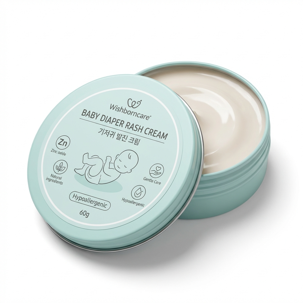 Baby Diaper Rash Cream - Mint